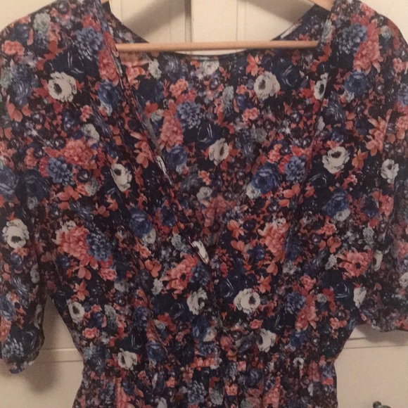 Flower mini dress - Picture 3 of 4